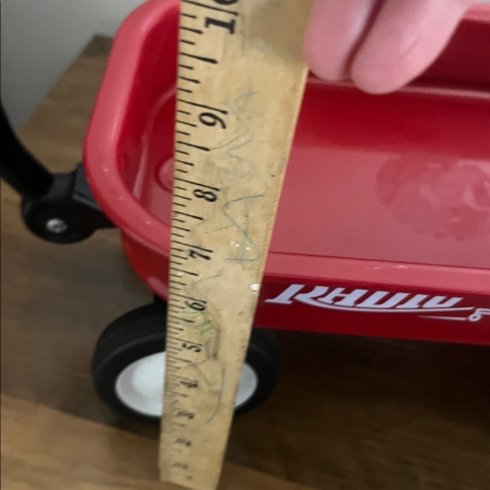 Radio Flyer Red Mini Toy Wagon 12.5” - Picture 10 of 12